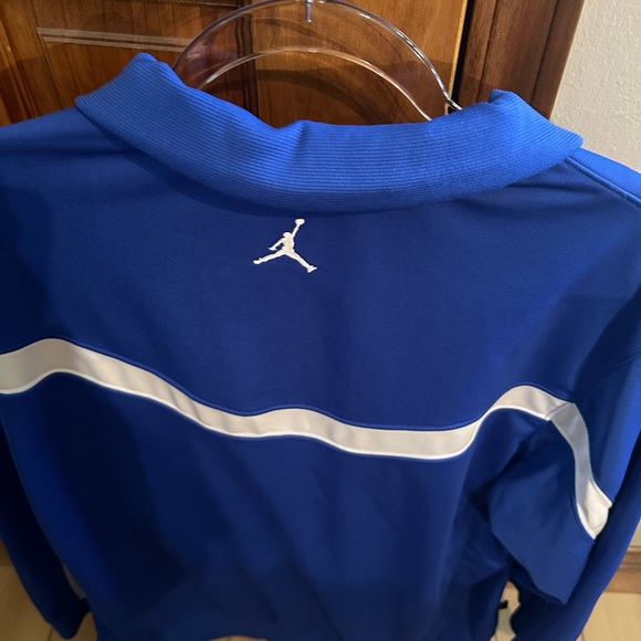 Jordan Royal Blue and White Zip-Up Jacket - Picture 9 of 9